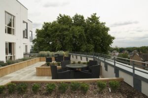 Roof terrace